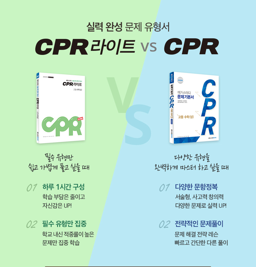 Ƿ ϼ   CPRƮ vs CPR