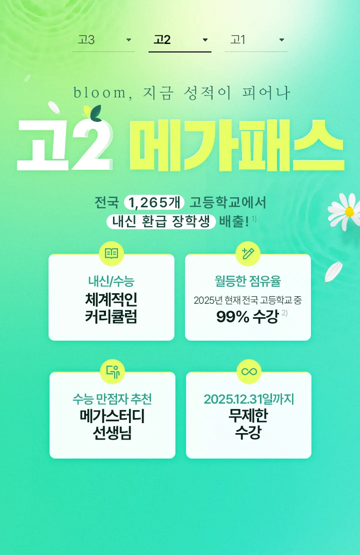 고2 메가패스