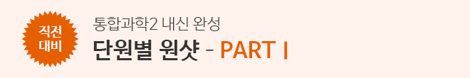 통합과학2 단원별원샷 파트I