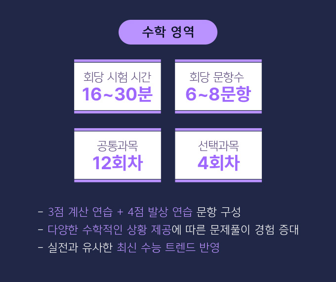 수학 영역