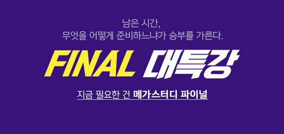 FINAL 대특강