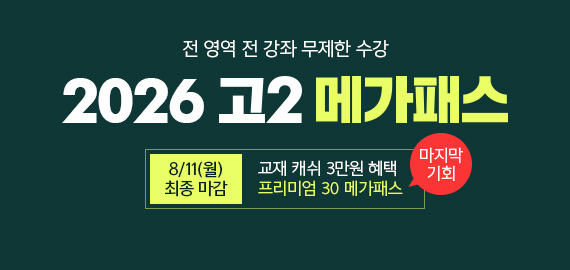 고2 메가패스