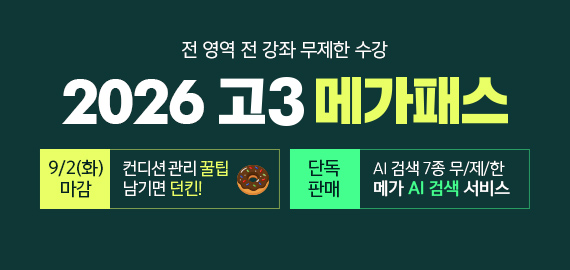 고3 메가패스