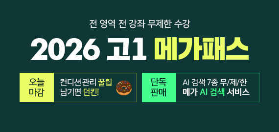 고1 메가패스