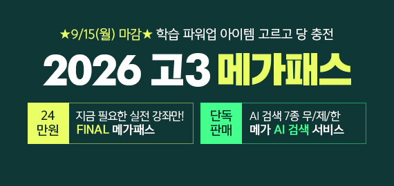 고3 메가패스