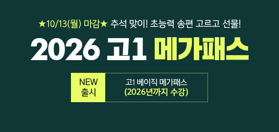 고1 메가패스