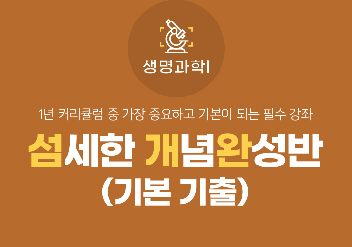 섬세한 개념 완성반(기본기출)