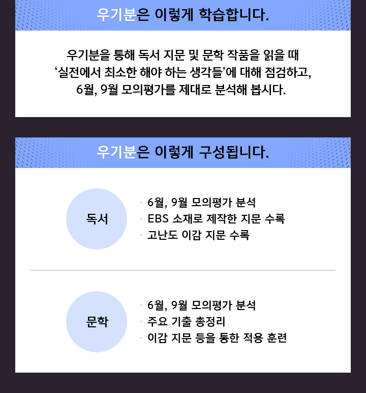 우기분은 이렇게 학습합니다.