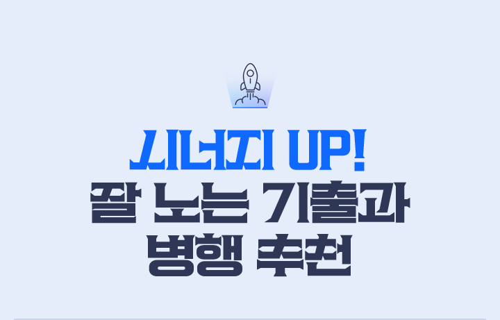 시너지 UP! 잘 노는 기출과 병행 추천