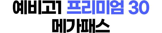 예비고1 프리미엄 30 메가패스