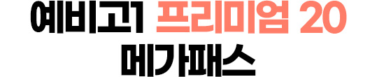 예비고1 프리미엄 20 메가패스