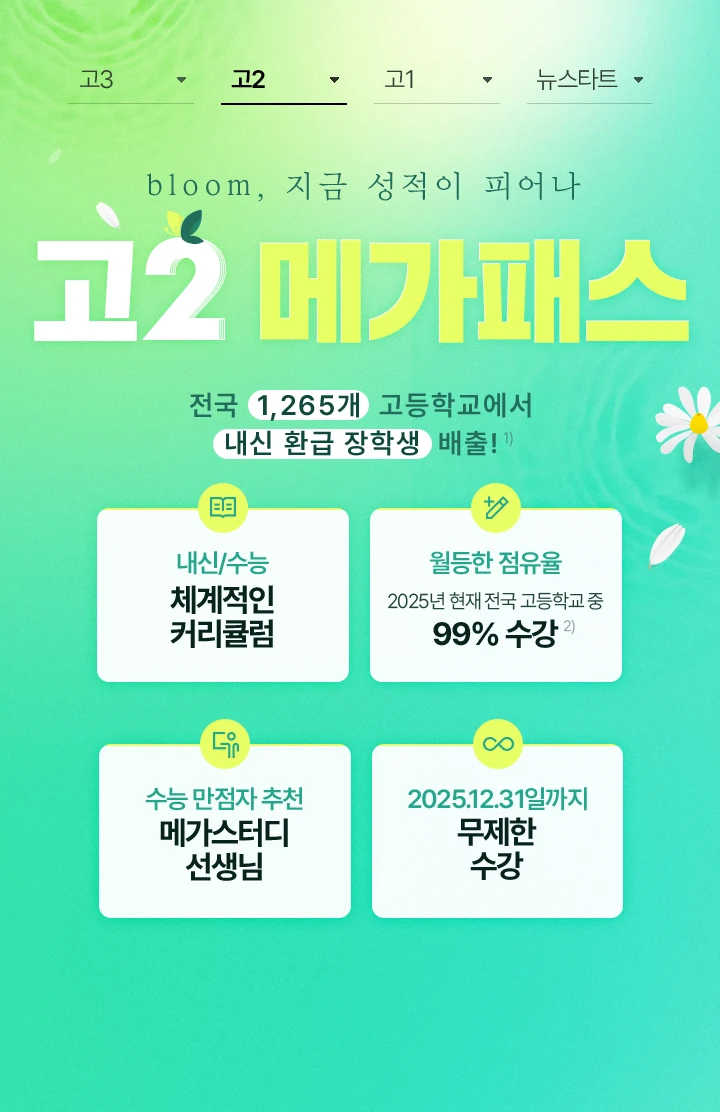 고2 메가패스