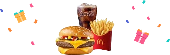 쿼터파운더 치즈 세트